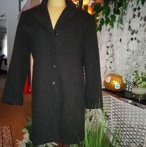 New York & Company Black Trench Coat